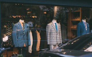 suit jackets on display