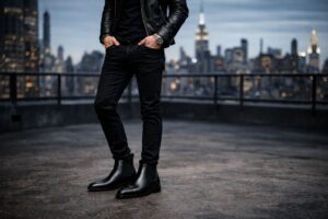 Leia mais sobre o artigo Rocker style: atitude, identidade e o poder das botas de couro